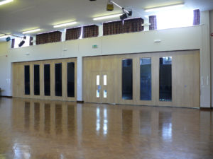 Sliding Walls used in School Hall