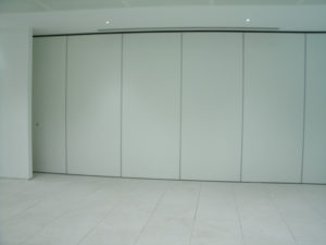 Closed Movable Walls in New Building