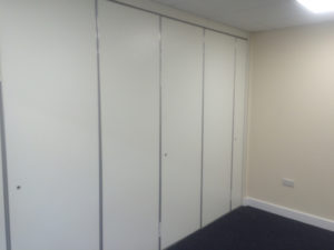 Closed Wall Partition for small rooms