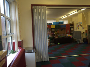 School Storage Room Sliding Wall Partition