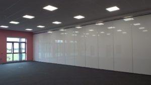 Acoustic Wall Partitions to Separate Classrooms