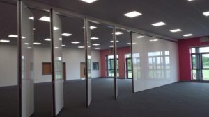 Open Movable Wall Partitions
