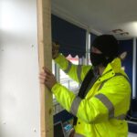 COVID Secure Movable Wall Installation