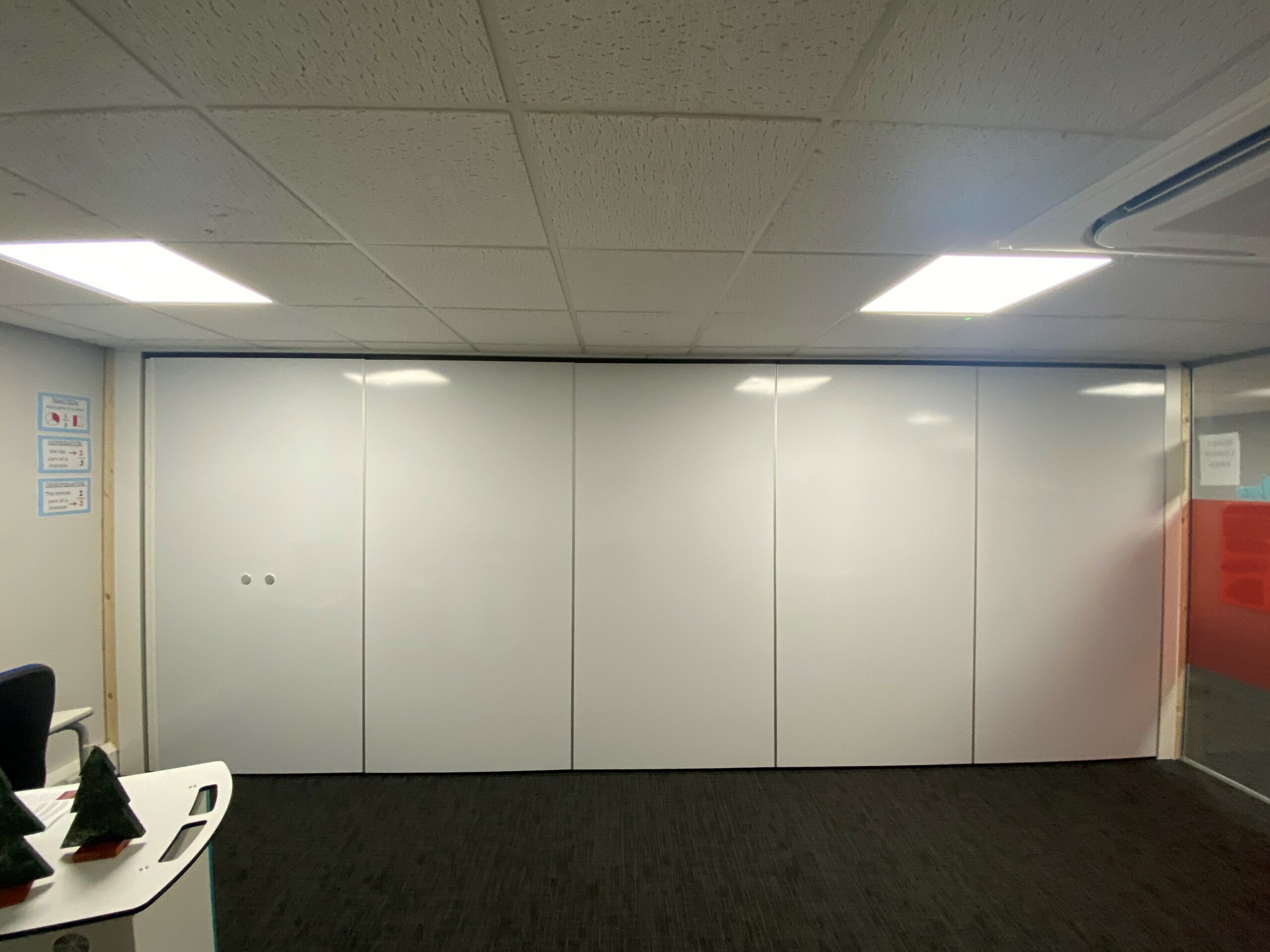 Acoustic Movable Wall & Door Installed