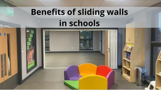 Benefits of sliding walls in schools
